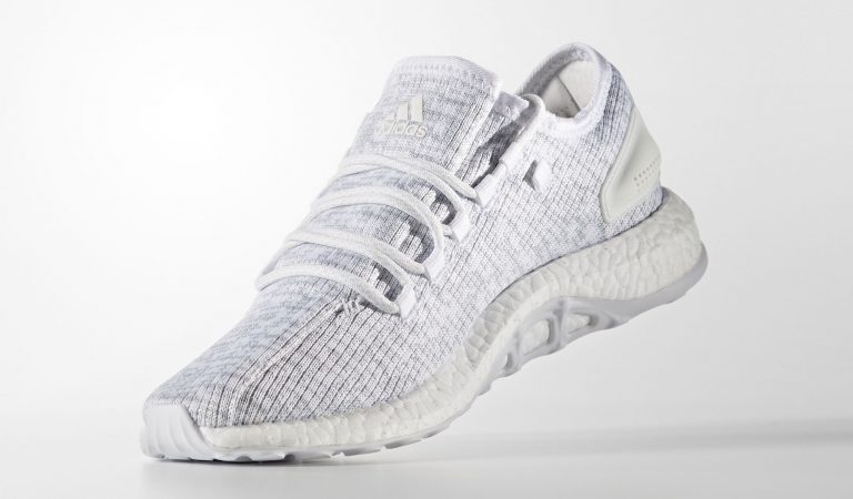 white adidas pure boost