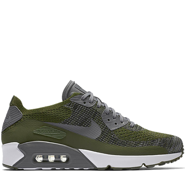 air max 90 flyknit green