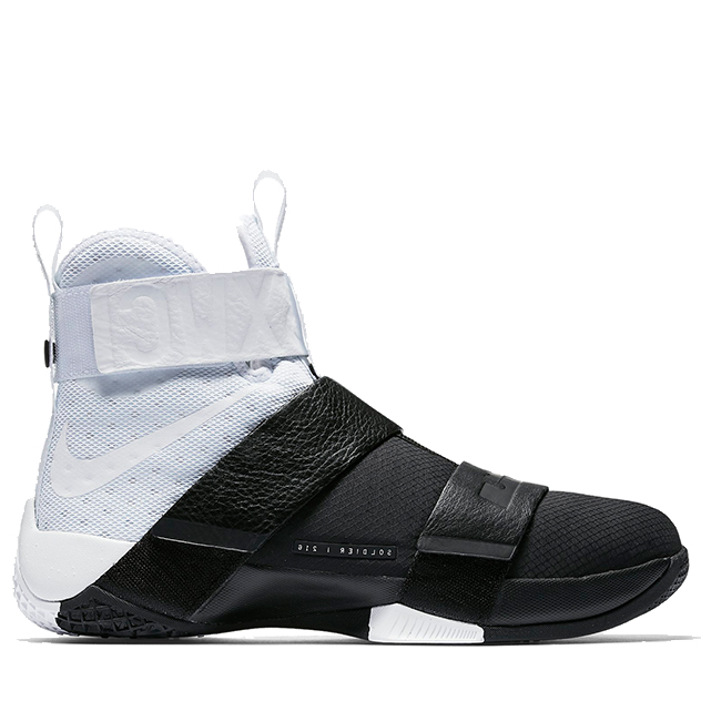 black and white lebron soldier 10
