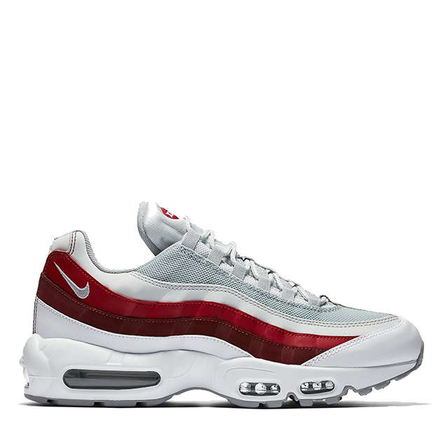 red and white nike air max 95