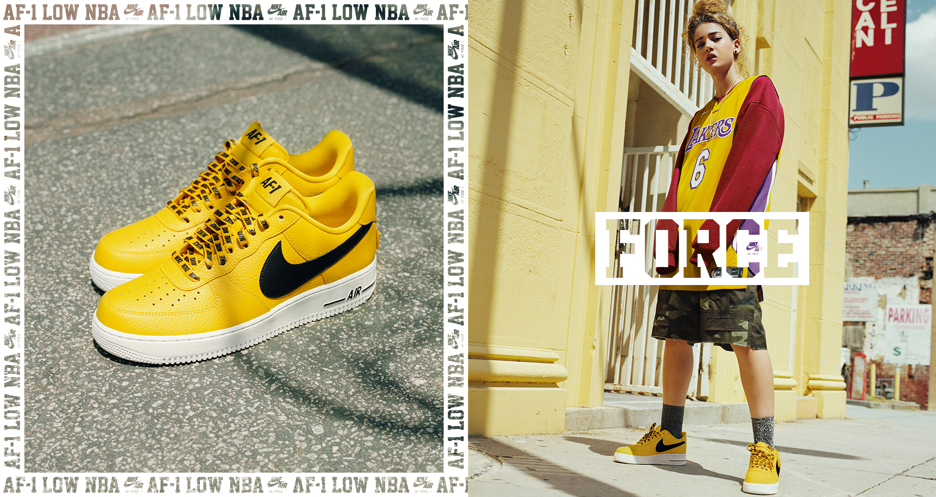 air force 1 low nba yellow