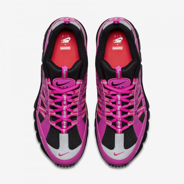 nike x supreme fire pink