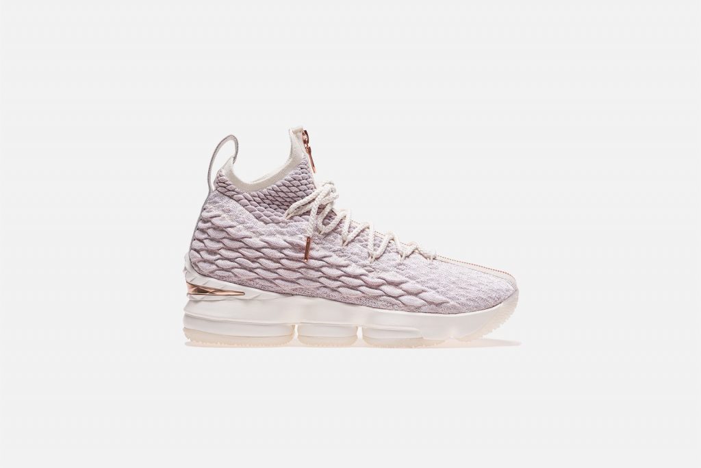 kith lebron 15 rose gold