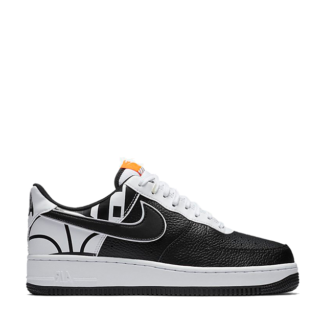nike air force 1 07 lv8 black and white
