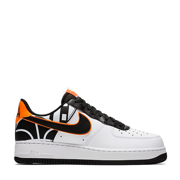 nike air force 1 orange black white