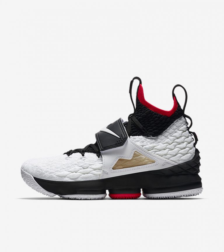 lebron 15 diamond turf white
