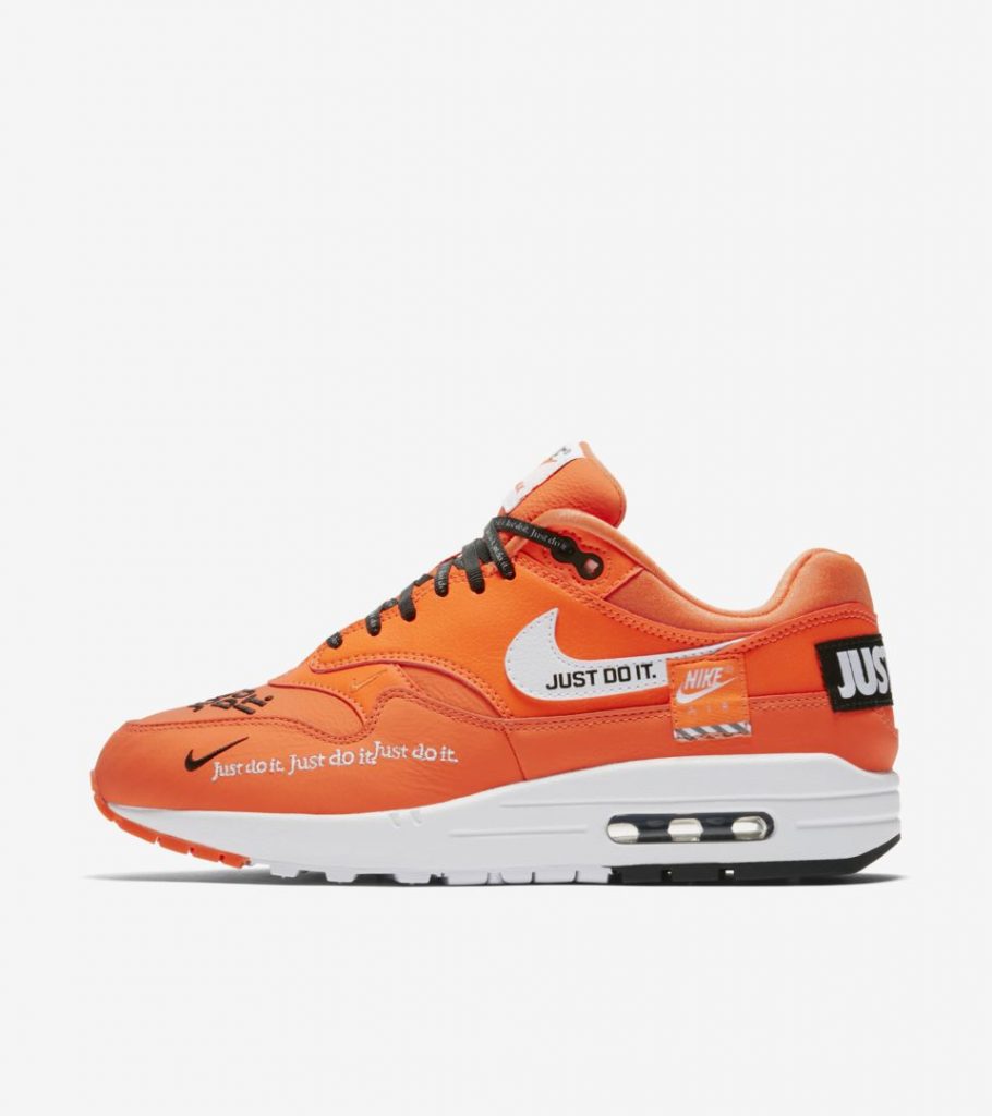 air max just do it orange