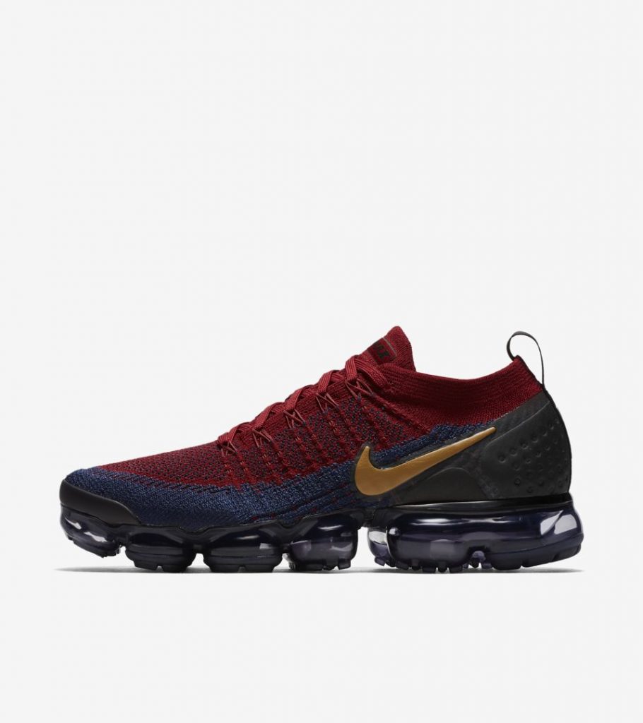 vapormax flyknit 2 team red obsidian