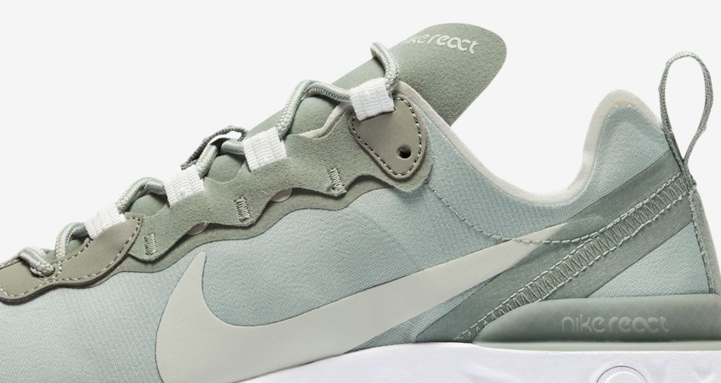 nike react element 55 women's green